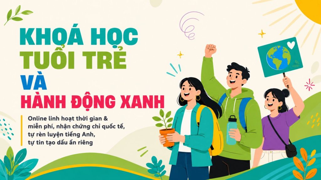 khóa học Tuổi trẻ và hành động xanh