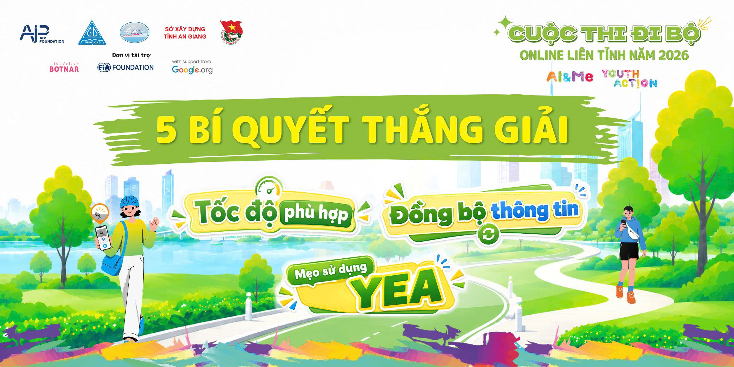 Bí quyết chinh phục cuộc thi đi bộ online
